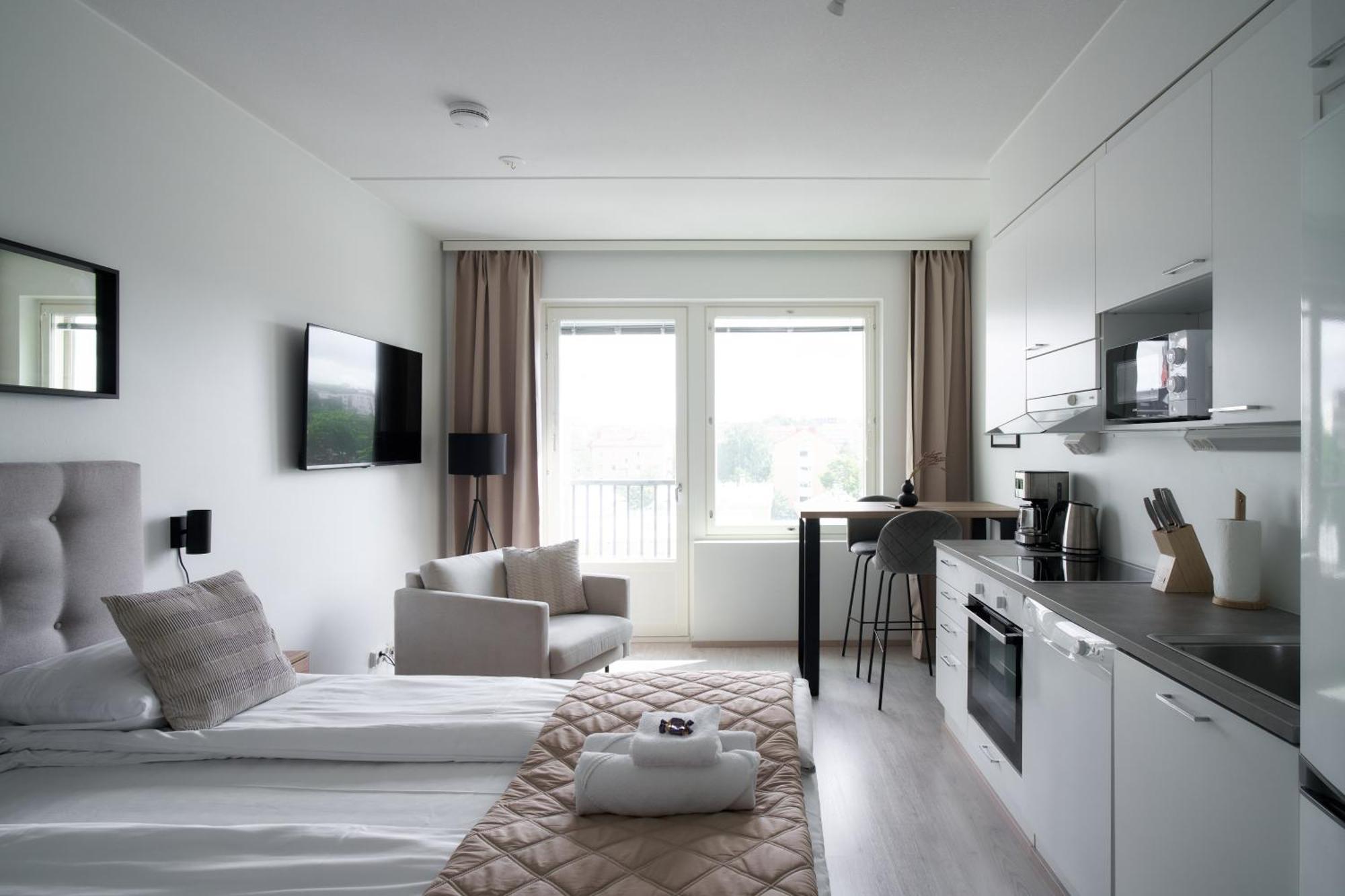Norden Homes Turku Apartment With Free Parking Dış mekan fotoğraf